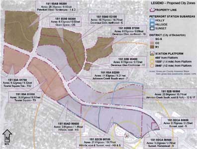 Peterkort map