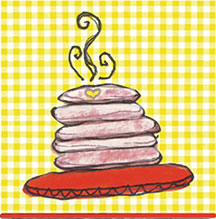 pancake illustration
