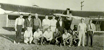 The Boys of Bernard's Field, Oregon Pilot's Association, 1937 or 1938. City of Beaverton photo.