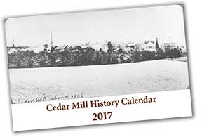 Cedar Mill History Calendar 2017