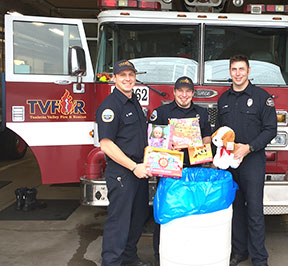 TVFR Great Toy Drive.