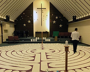 The Labyrinth at Christ United Methodist Church, Cedar Mill.