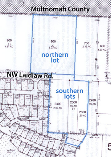 laidlaw development map