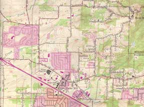 1961 Cedar Mill map