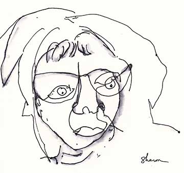 Blind Contour by Sharon Reese