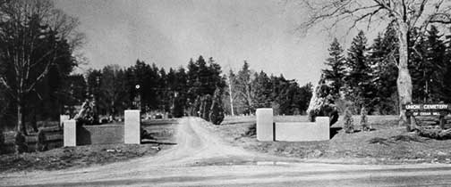 union cemetery in 1972