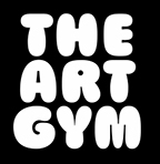 The Art Gym logo in bubble letters