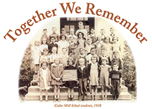 together we remember cedar mill school class photo