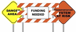 Funding needed sign