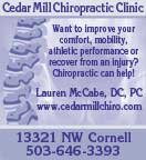 Cedar Mill Chiropractic