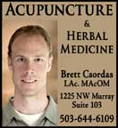 Brett Csordas Acupuncture