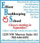 Elliott Bookkeeping School