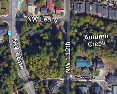 Autumn creek culvert map