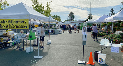 Farmers Market entrance