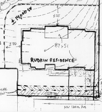 Rudkin residence map