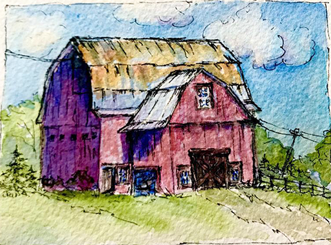 jean anderson barn painting