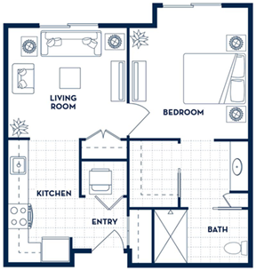 ackerly apartment floorplan