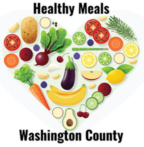 healthy meals produce heart logo