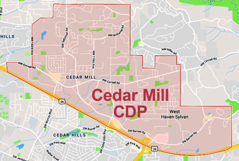 cedar mill cdp