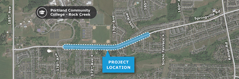 springville project map