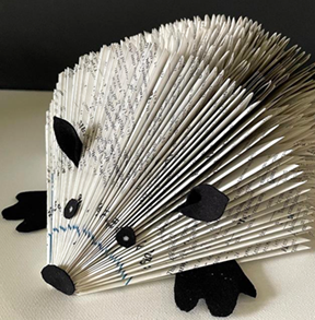 book fold animal