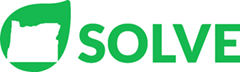 SOLVE logo in green