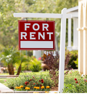 for rent sign