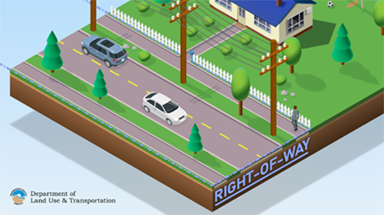 right of way vs. signs