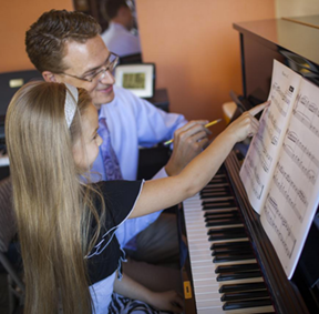 piano lesson