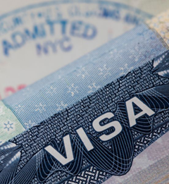 visa closeup