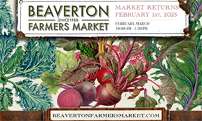 beaverton farmers market image of radishes